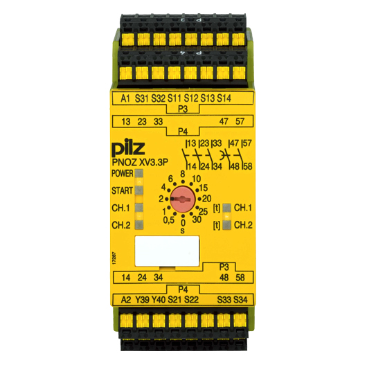 777511 New PILZ PNOZ XV3.3P 30/24VDC 3n/o 2n/o t